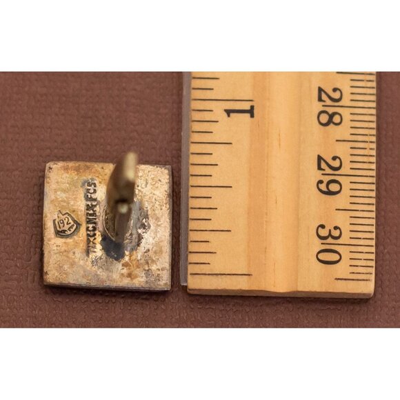 Vintage Geometric Square Elegant Cuff Links - U17 - Picture 3 of 3